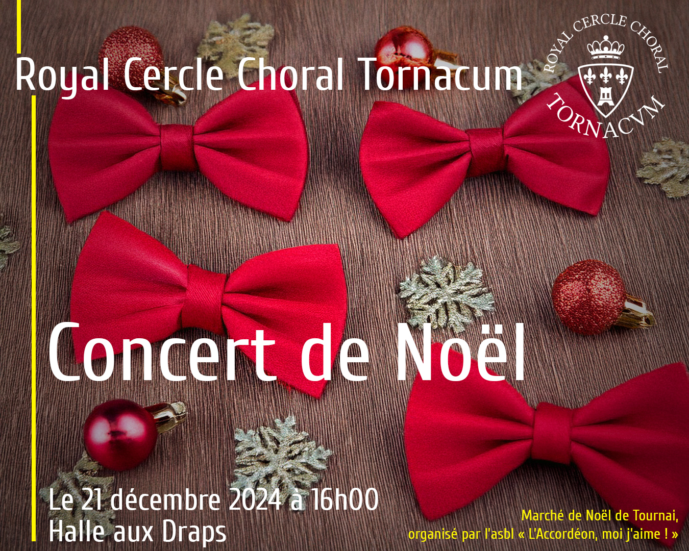 Concert de Noël - Hall aux draps - 2024