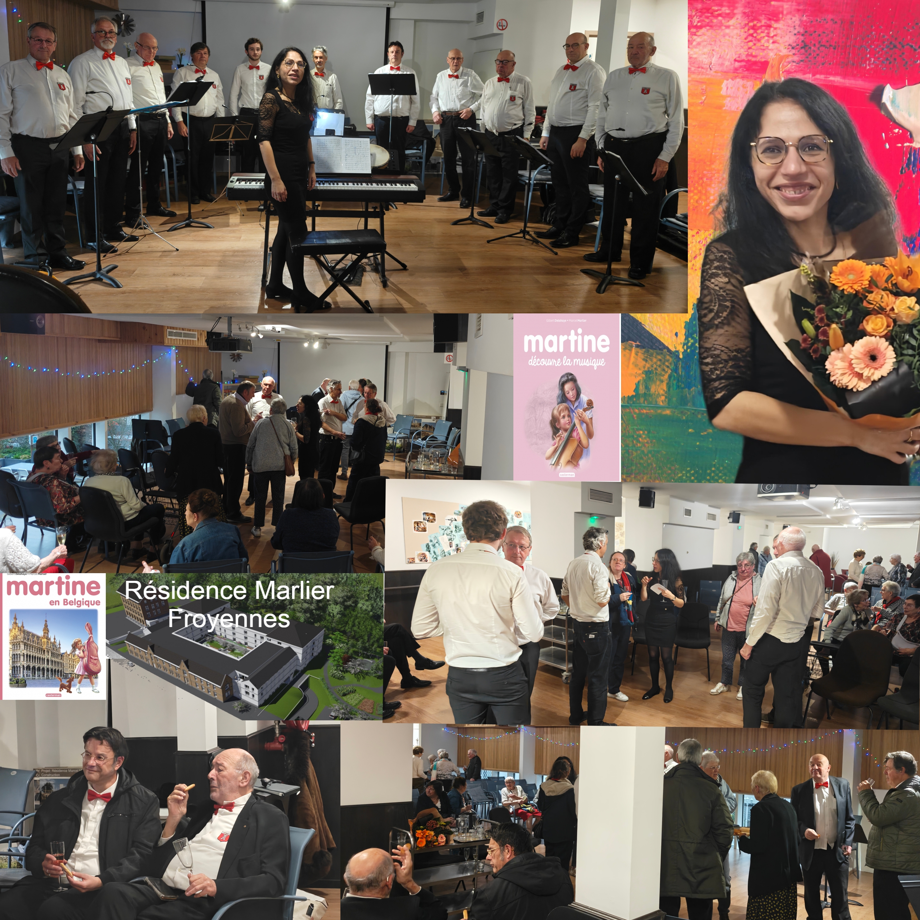 Concert à la Résidence Marlier à Tournai