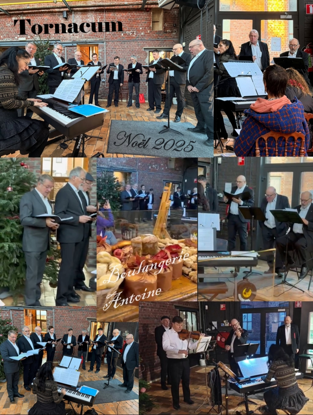 Concert de Noël à la boulangerie Antoine - 2025 - Récapitulatif